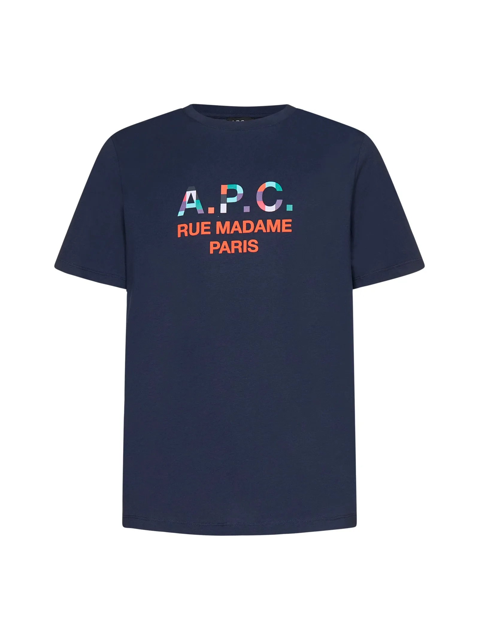 A.P.C. Logo Printed Crewneck T-Shirt