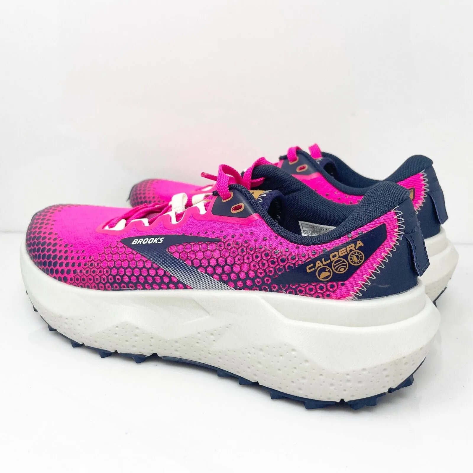 Brooks Womens Caldera 6 1203661B645 Pink Running Shoes Sneakers Size 7 B