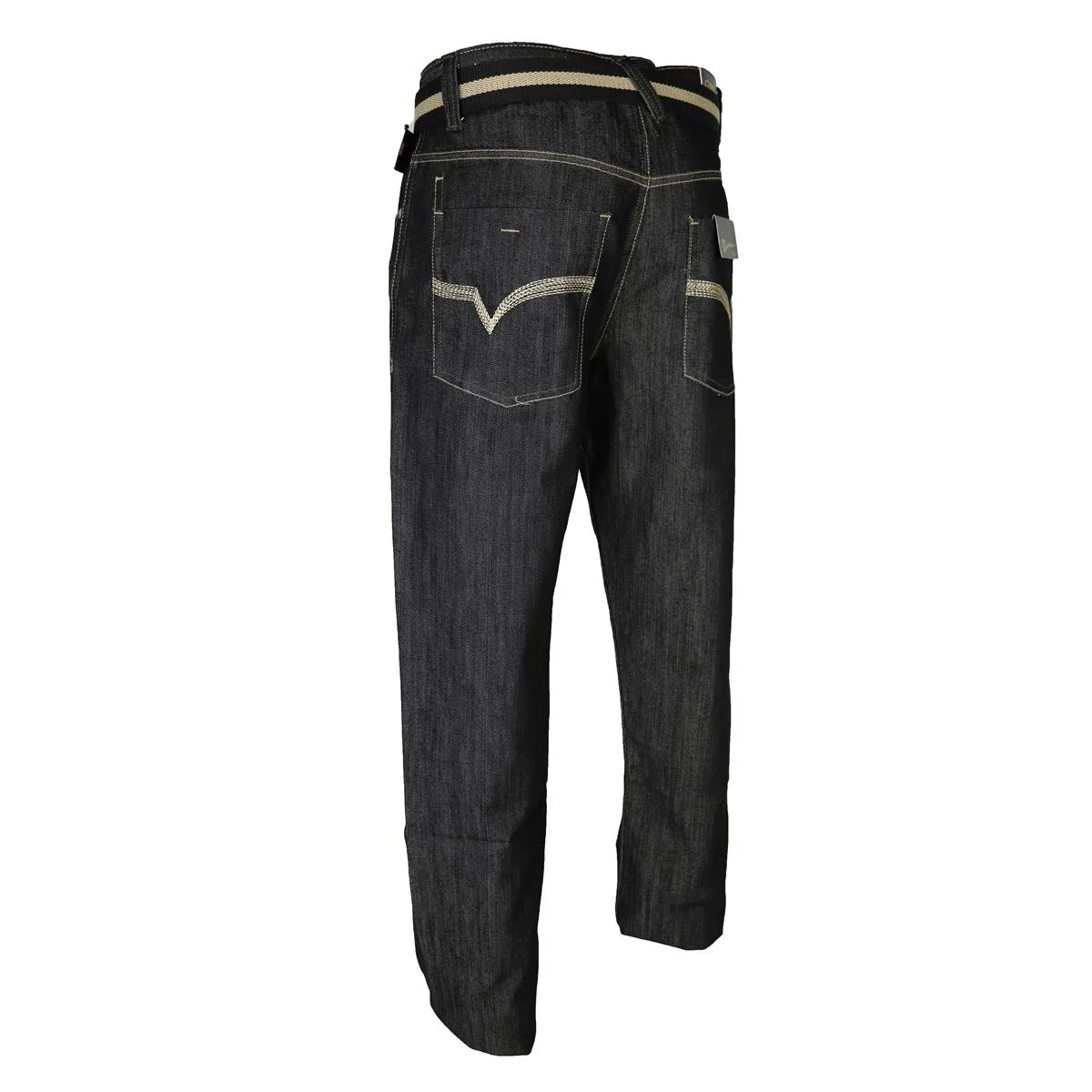 Buy RV5 Classic Fit Jeans WITH BELT, 2 Front Pockets 2 Back Pockets, Zip Fly - Fast UK Delivery | Insight Clothing