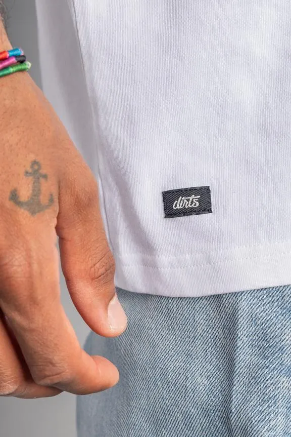 DIRTS T-Shirt Heavy Cotton Oversized White