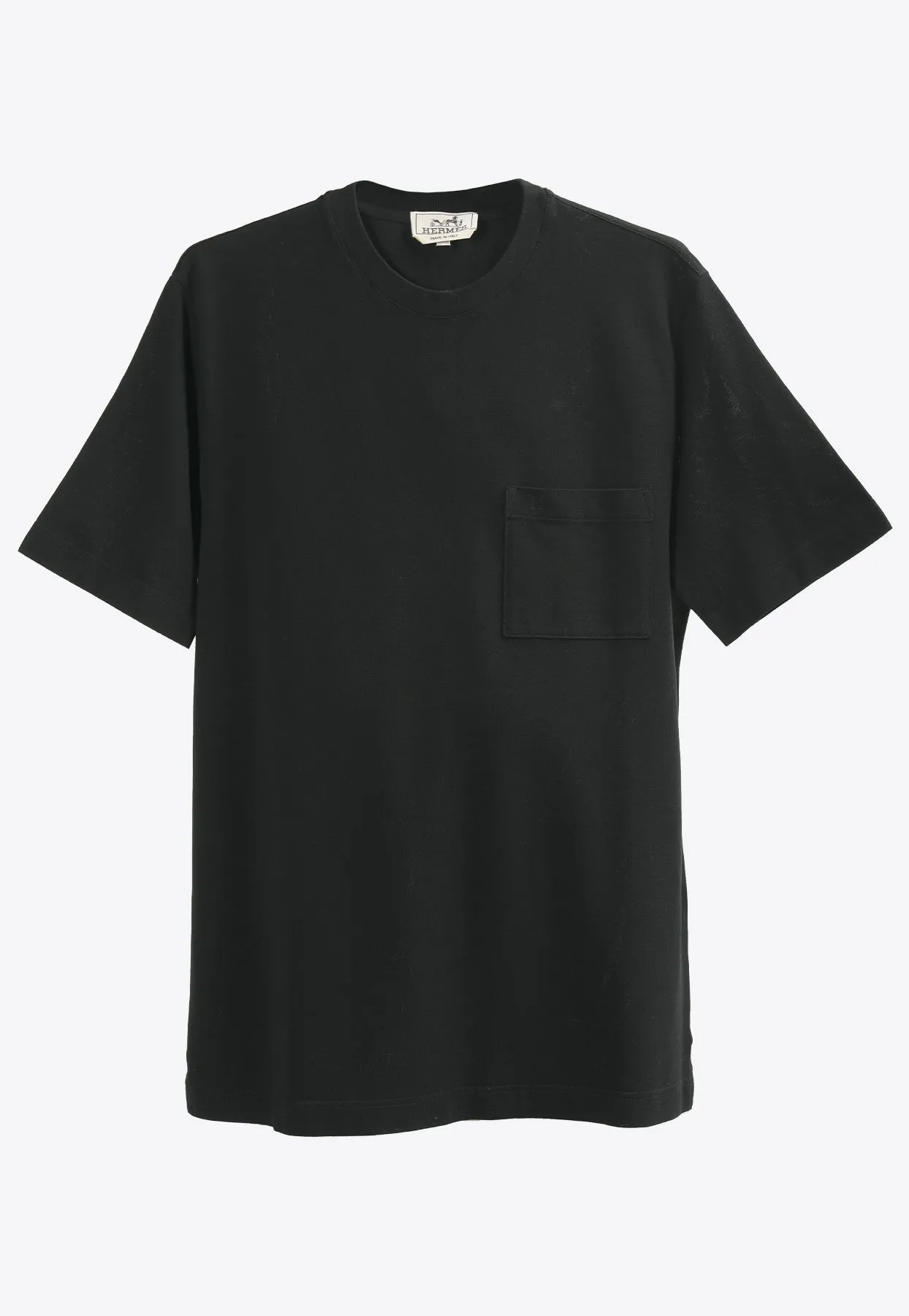 H Embroidered Short-Sleeved T-shirt