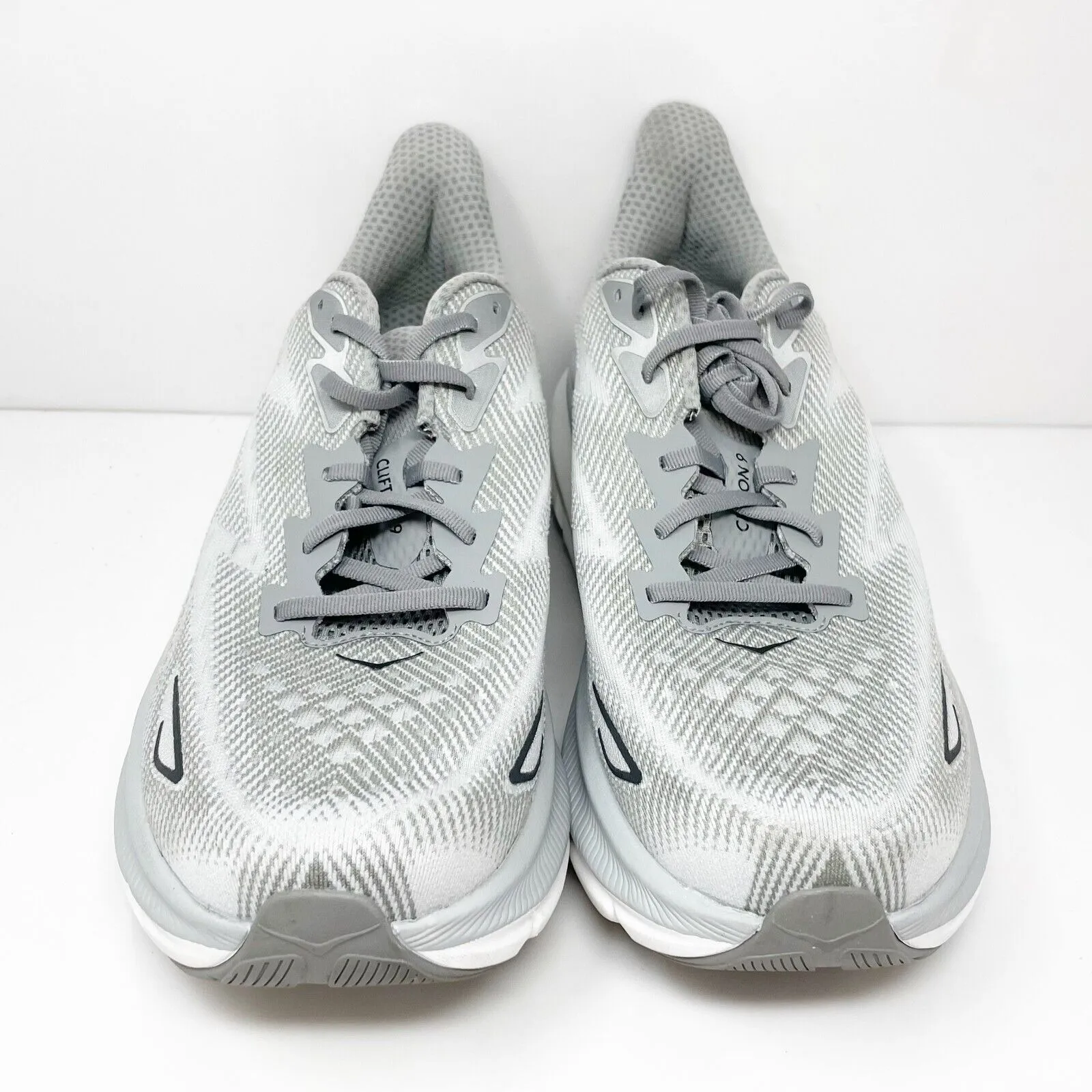 Hoka One One Mens Clifton 9 1127895 HMBC Gray Running Shoes Sneakers Size 13 D