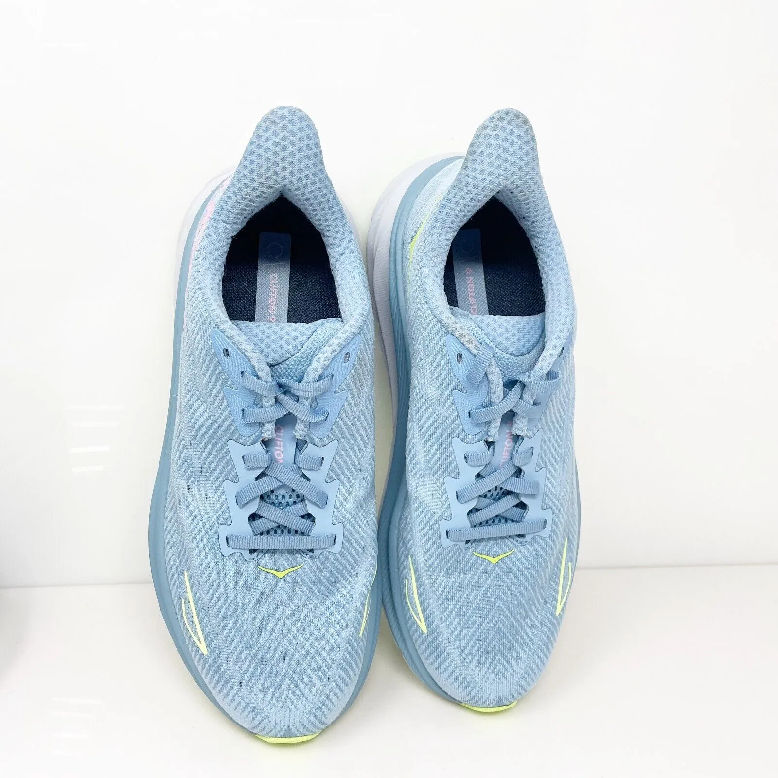 Hoka One One Womens Clifton 9 1132211 DNK Blue Running Shoes Sneakers Size 8.5D