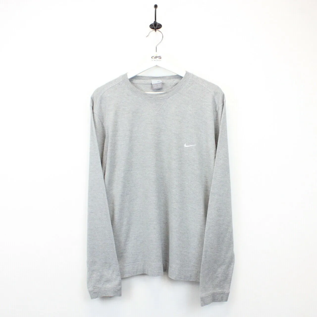 NIKE 00s T-Shirt Grey | Large