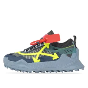 Off-White ODSY-1000 'Blue Fluo Yellow' Blue/Fluo Yellow Marathon Running Shoes/Sneakers OMIA139S208000423062