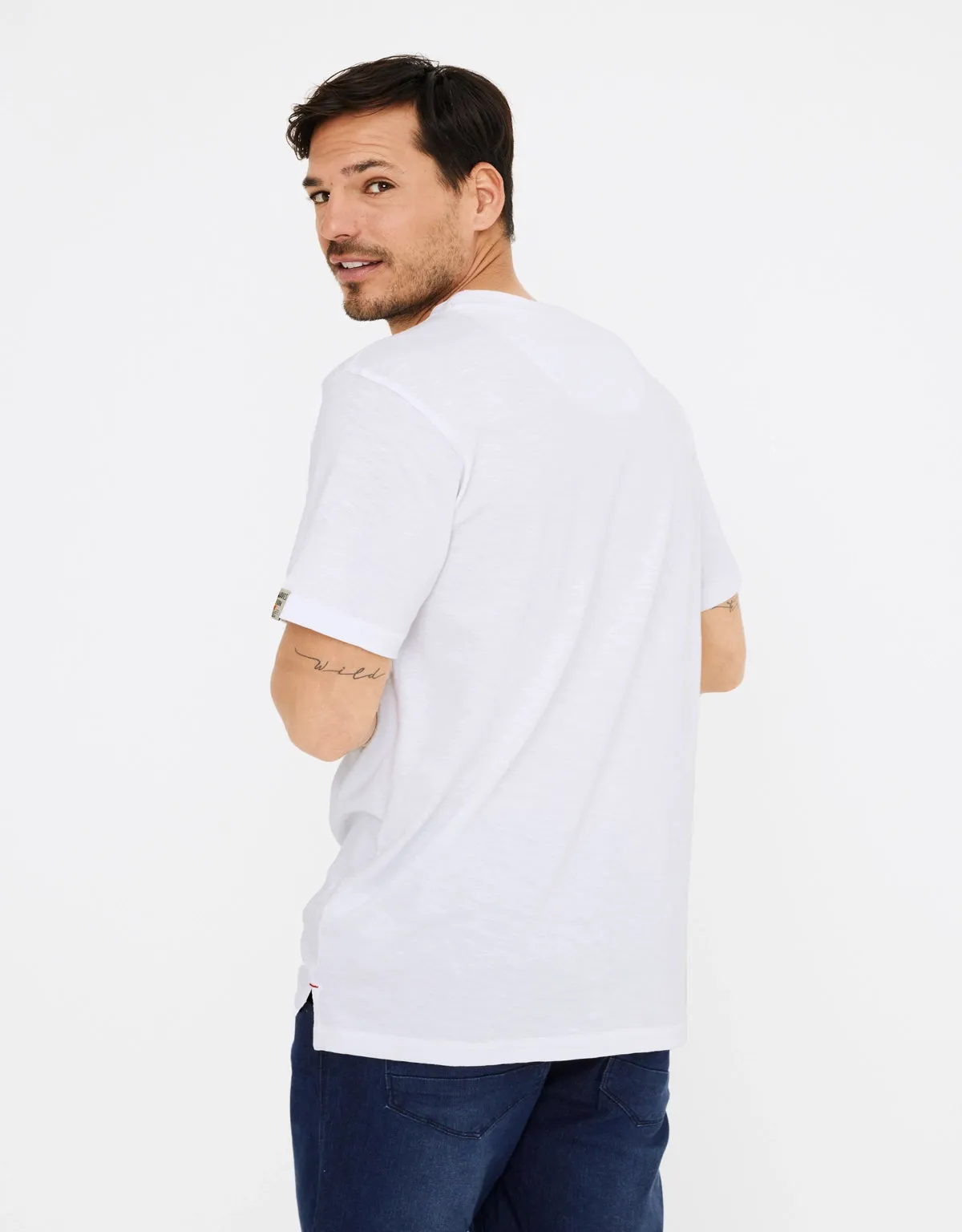 Printed Short Sleeve T-shirt - Atrani