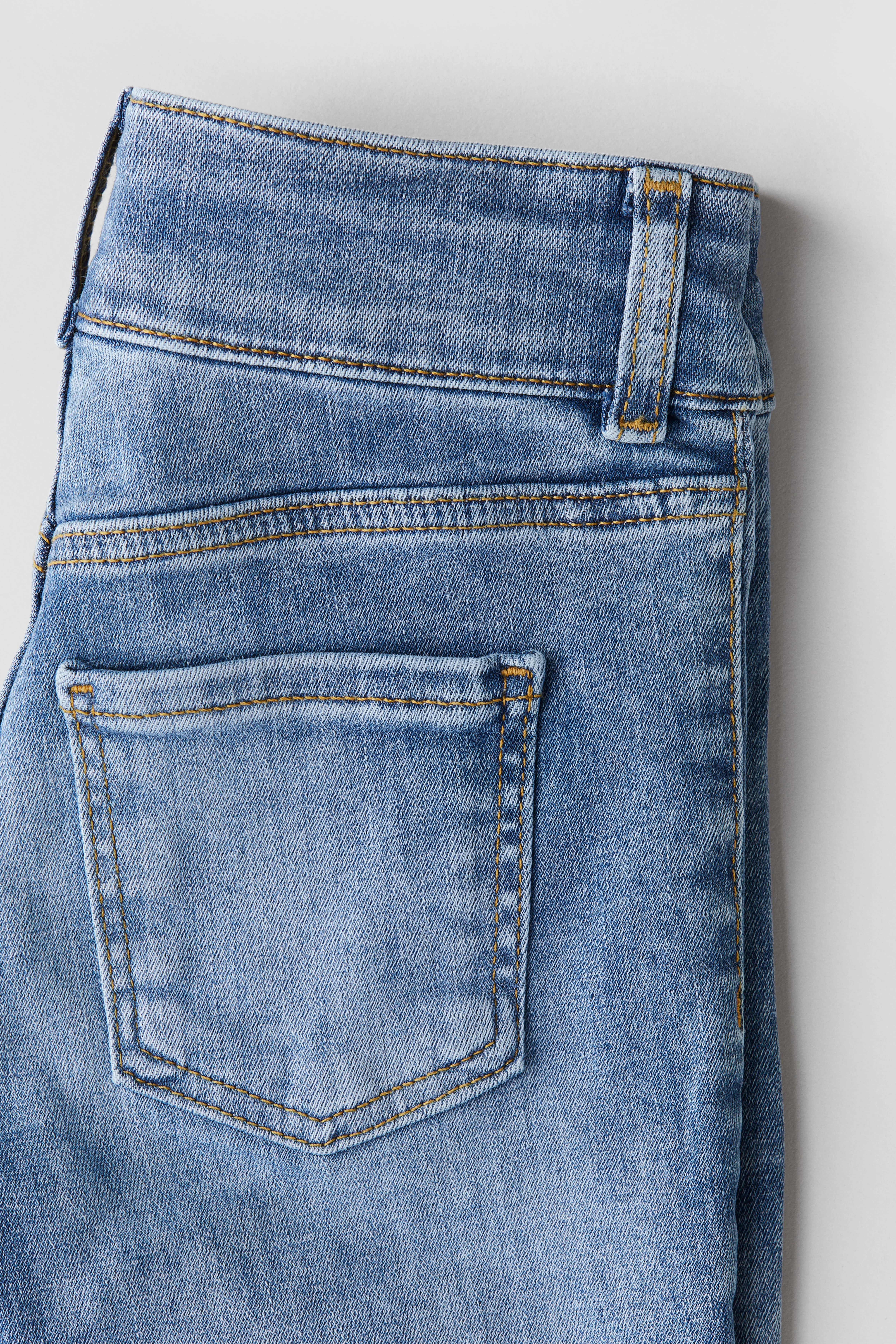 Skinny Fit Capri jeans - Regular waist - Three-quarter length - Denim blue - Kids | H&M GB