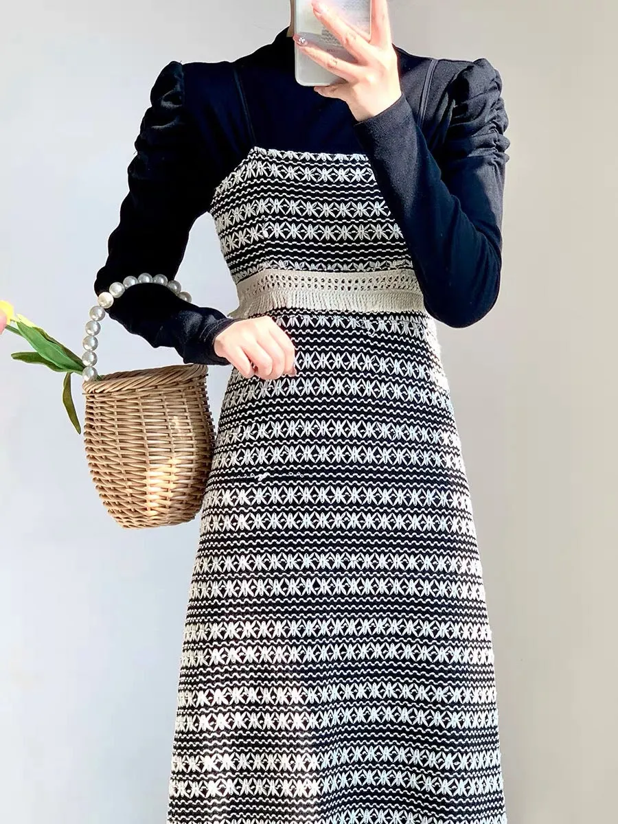 This year's popular beautiful suits with dresses inside are a complete set of women's fashionable, high-end and super nice autum