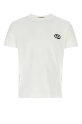Valentino Garavani White Cotton T Shirt