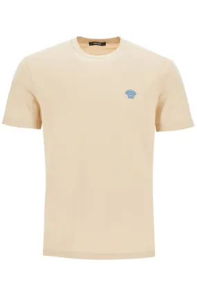 Versace    Versace Medusa Embroidered T Shirt