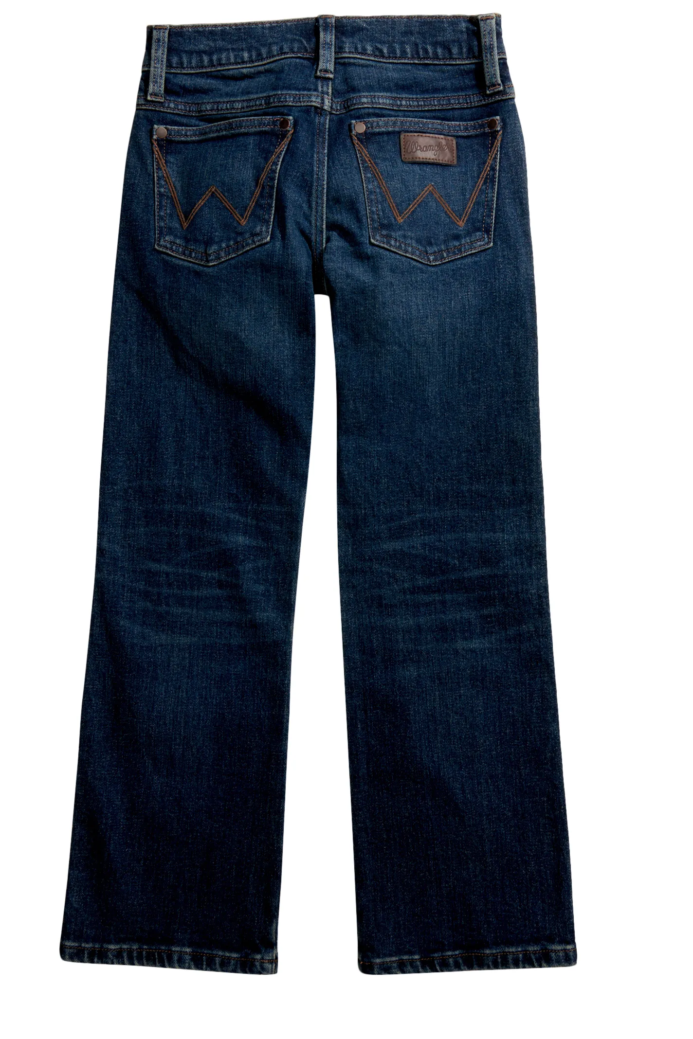 Wrangler Retro Boy's Darren Dark Wash Relaxed Boot Cut Jeans (8-16)